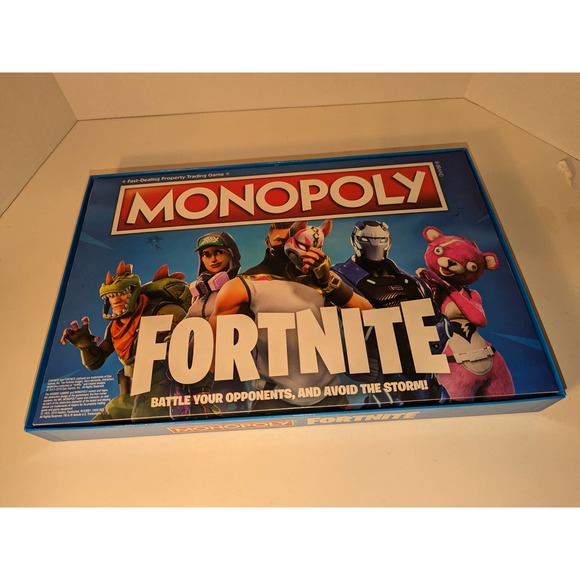Monopoly Fortnite Epic Video Game Special Edition Family Kids Board Game Battle - Picture 9 of 11